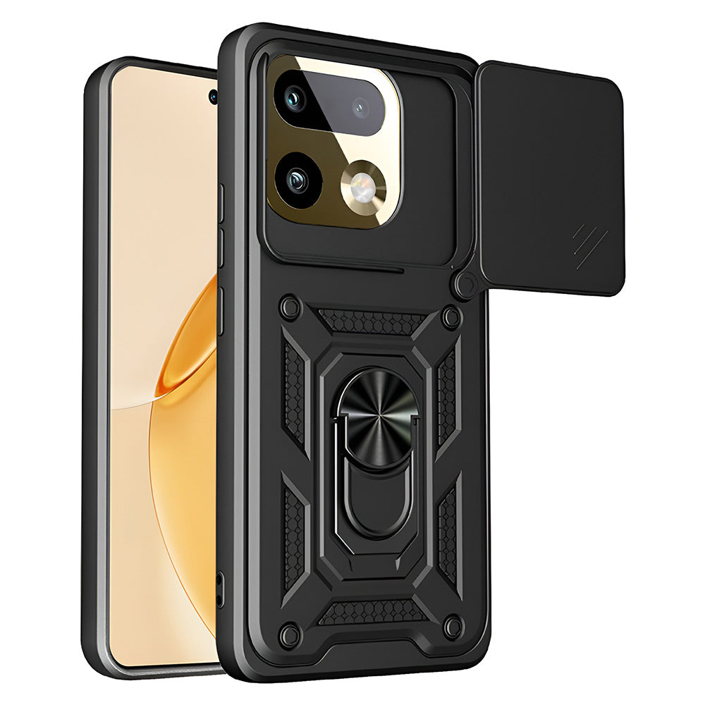 Ovitek za Realme 16 Pro+, Techsuit, CamShield, Črn