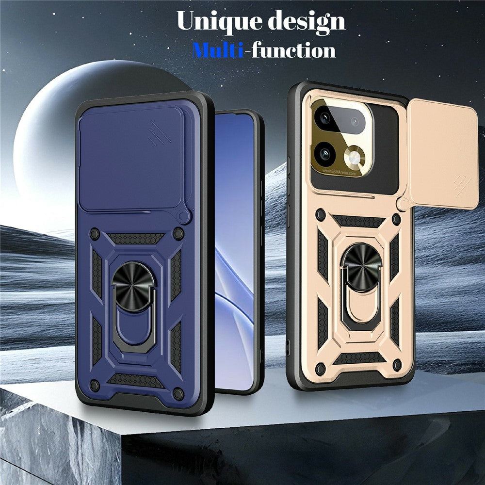 Ovitek za Realme 16 Pro+, Techsuit, CamShield, Črn
