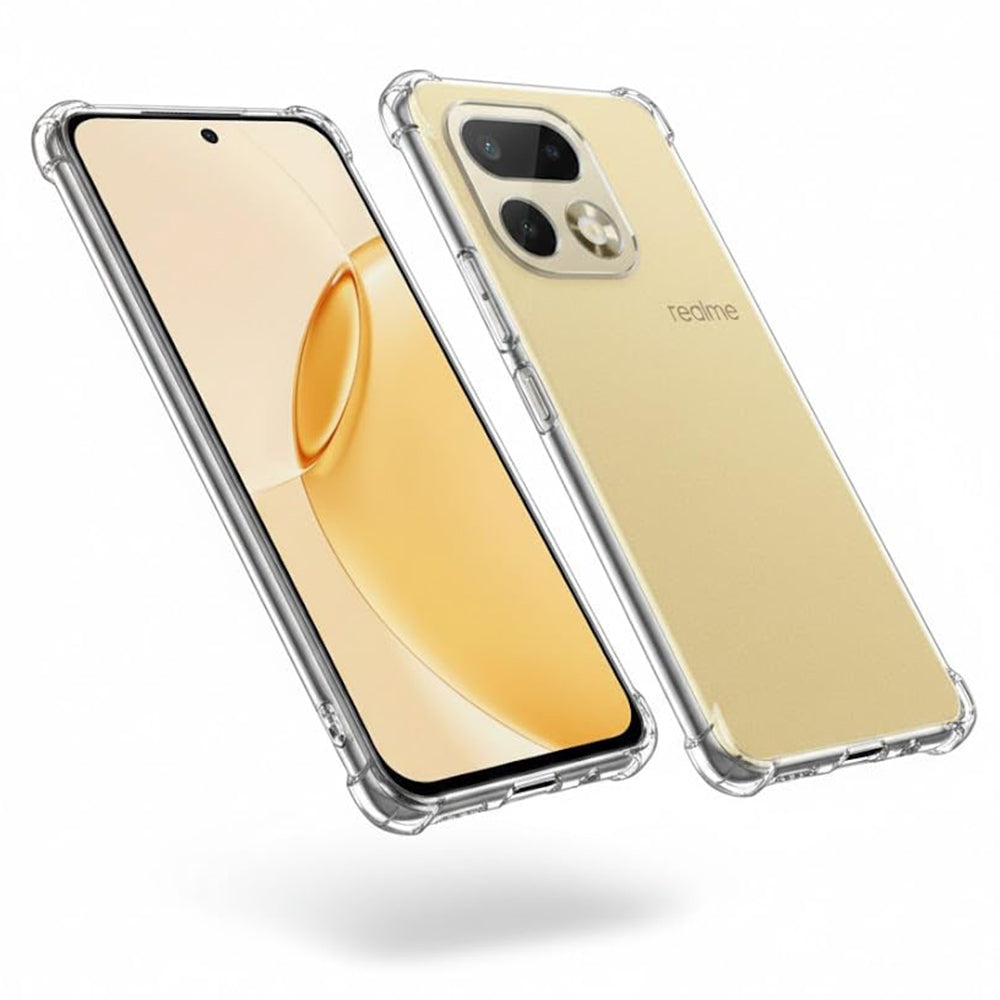 Ovitek za Realme 16 Pro+, Techsuit, Shockproof Clear, Prozoren