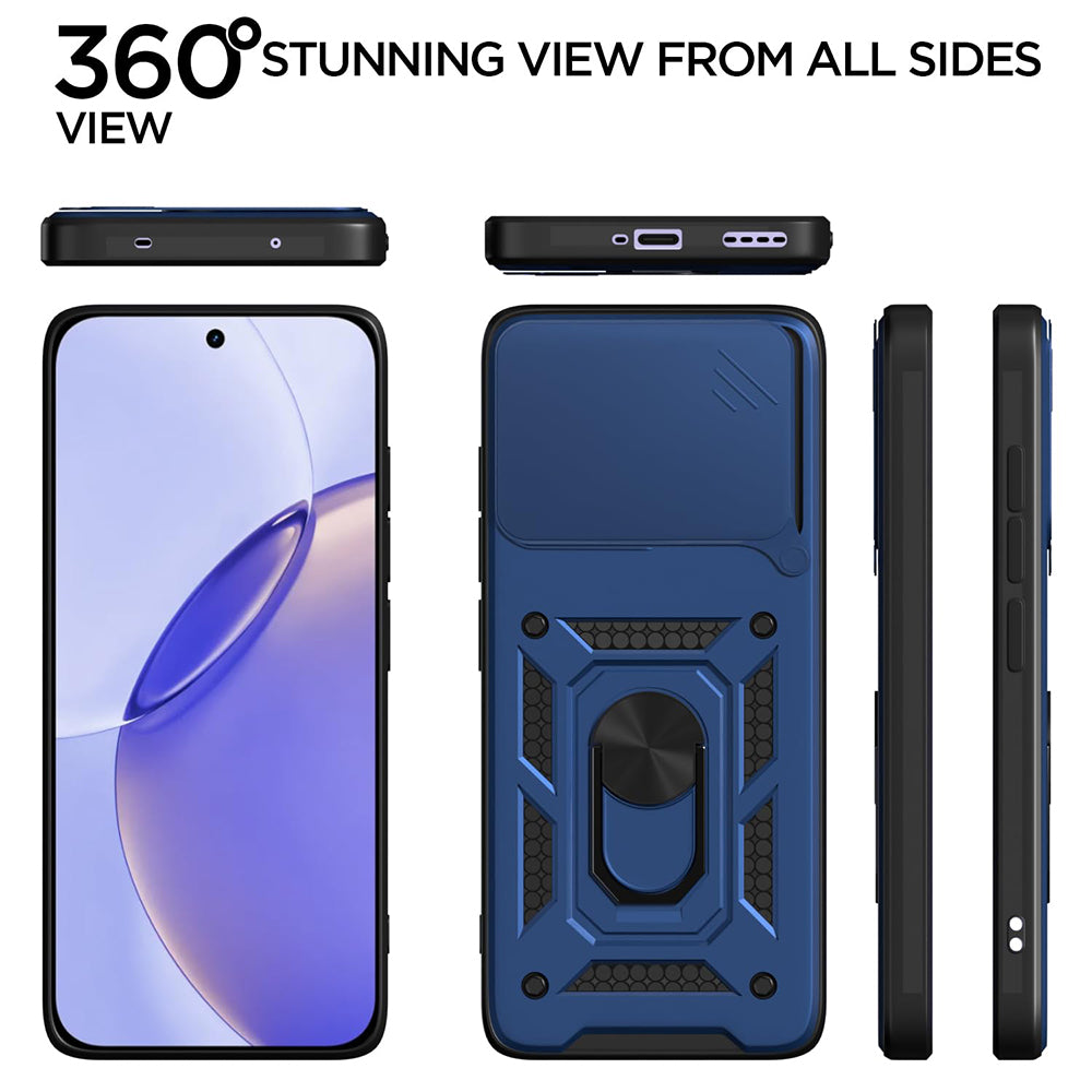 Ovitek za Realme 16 Pro, Techsuit, CamShield, Modra