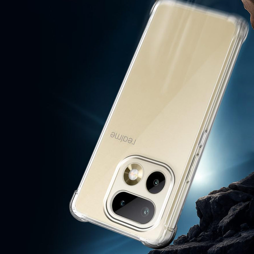 Ovitek za Realme 16 Pro, Techsuit, Shockproof Clear, Prozoren