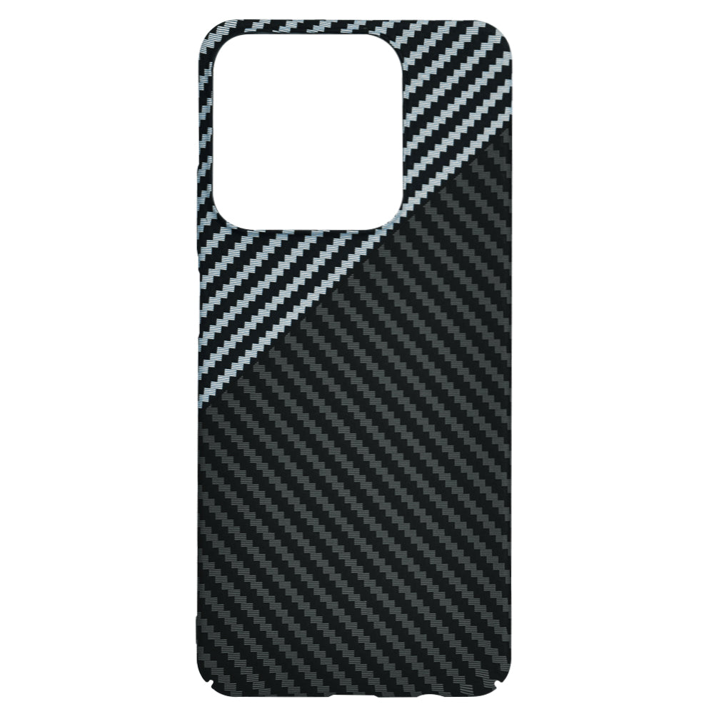 Ovitek za Realme C63 / C61, Techsuit, Carbonite FiberShell, Črno Siva