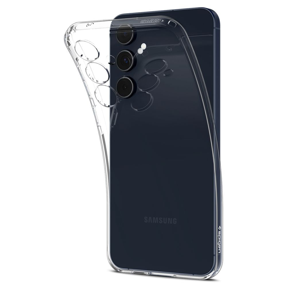 Ovitek za Samsung Galaxy A55 5G A556, Spigen, Liquid Crystal, Prozoren ACS07537