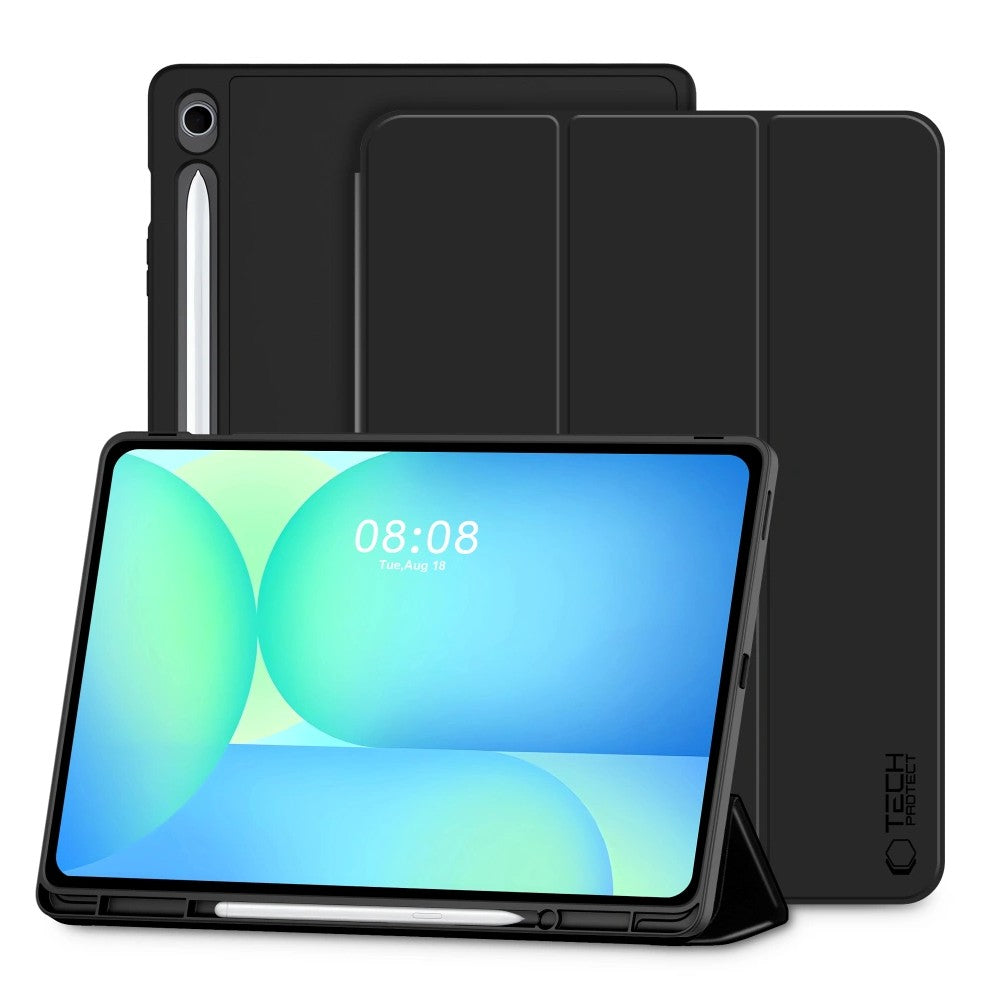 Ovitek za Samsung Galaxy Tab S10 FE+, Tech-Protect, SC PEN, Črn