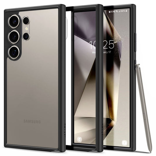 Ohišje za Samsung Galaxy S24 Ultra S928, Spigen, Ultra Hybrid, črno