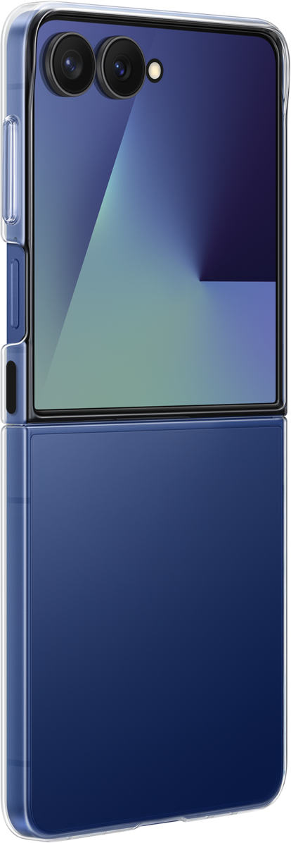 Ovitek za Samsung Galaxy Z Flip7 F766, Clear Case, Prozoren EF-AF766CTEGWW