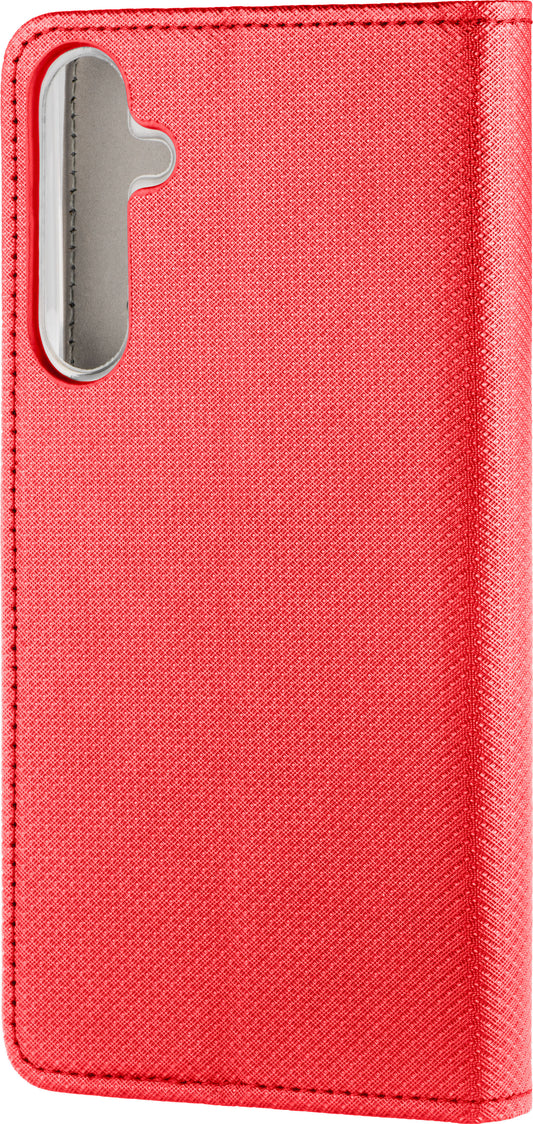 Ovitek za Samsung Galaxy A17 4G / A17 5G, OEM, Smart Magnet, Rdeč