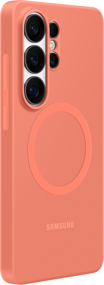 Ovitek za Samsung Galaxy S26 Ultra S948, Silicone Magnet Case, Rdeča EF-ES948COEGWW