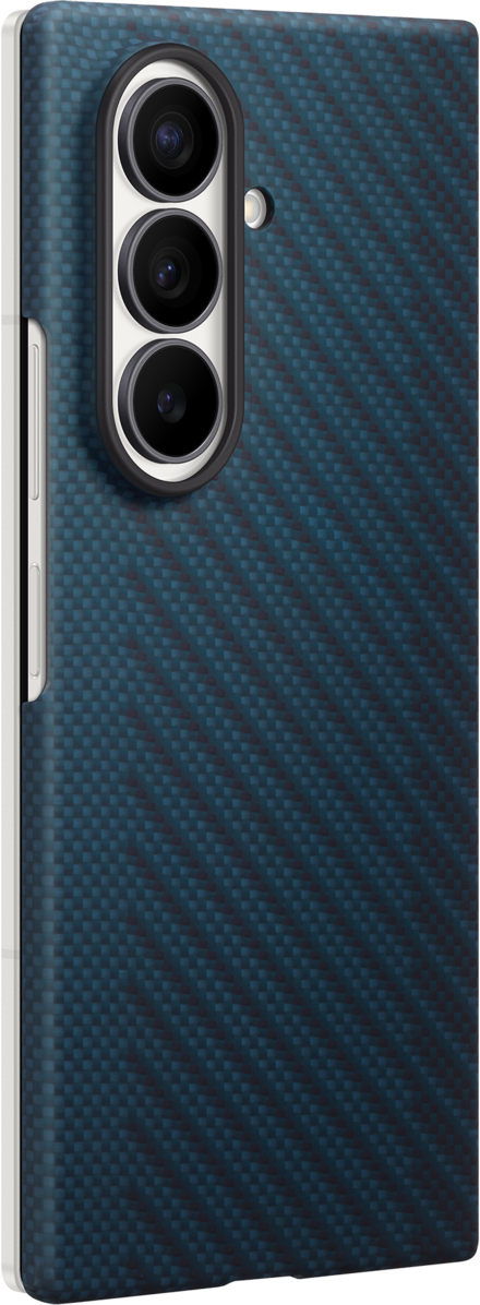 Ovitek za Samsung Galaxy Z Fold8 Ultra F976, Carbon Magnet Case, temno modra EF-KF976SNEGWW
