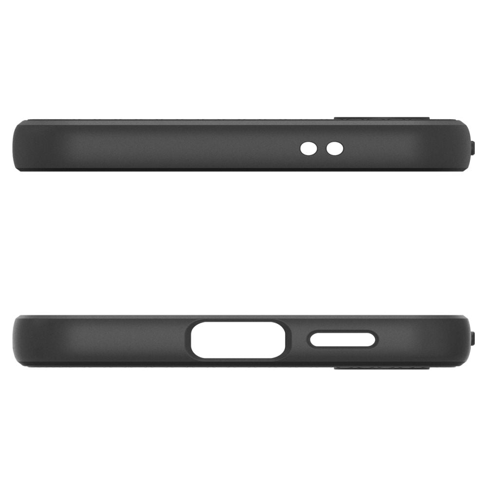 Ovitek za Samsung Galaxy S24 S921, Spigen, Liquid Air, Črn ACS07347