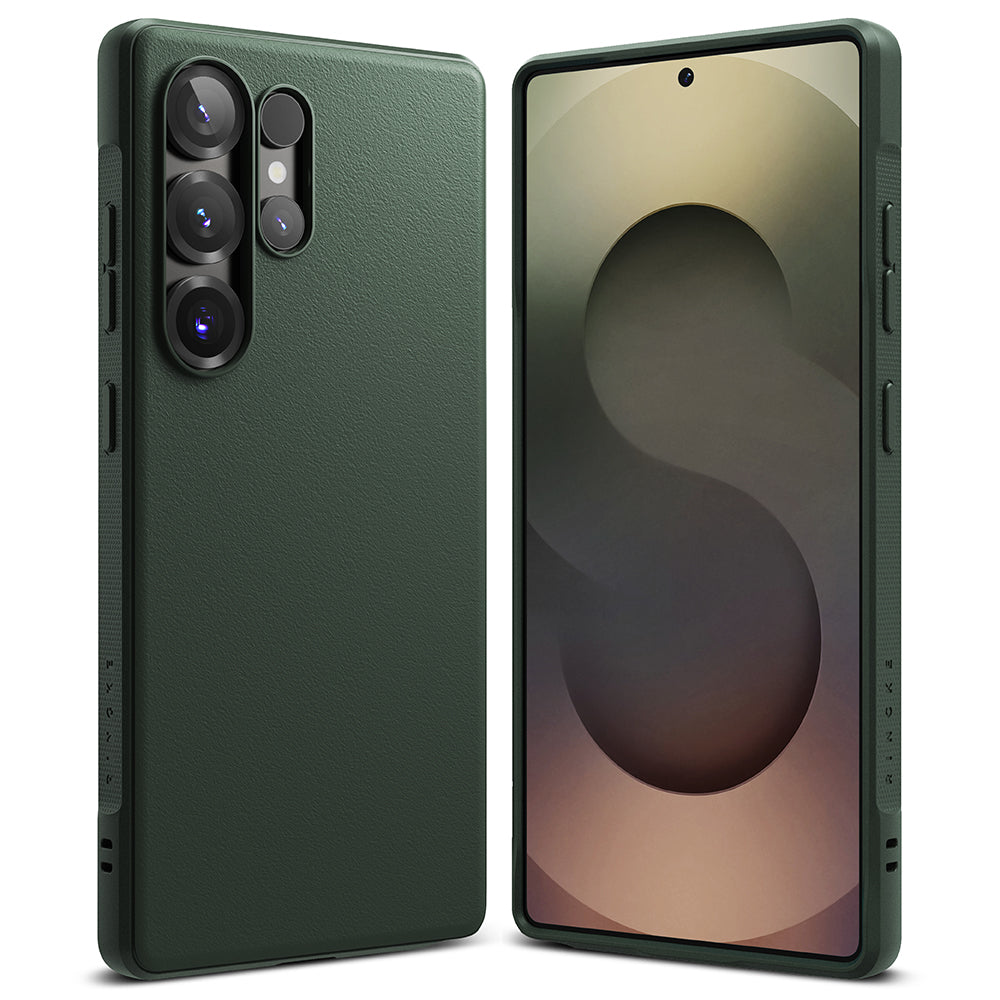 Ovitek za Samsung Galaxy S25 Ultra S938, Ringke, Onyx, Zelen