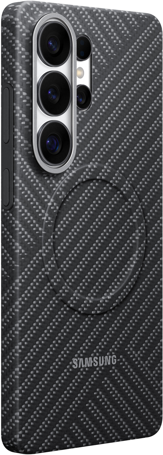 Ovitek za Samsung Galaxy S26 Ultra S948, Carbon Magnet Case, Siva EF-KS948SSEGWW