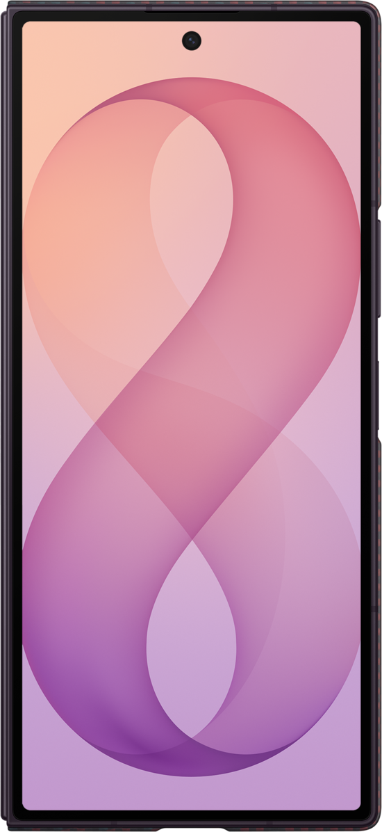 Ovitek za Samsung Galaxy Z Fold8 Ultra F976, Carbon Magnet Case, Rdeča EF-KF976SREGWW