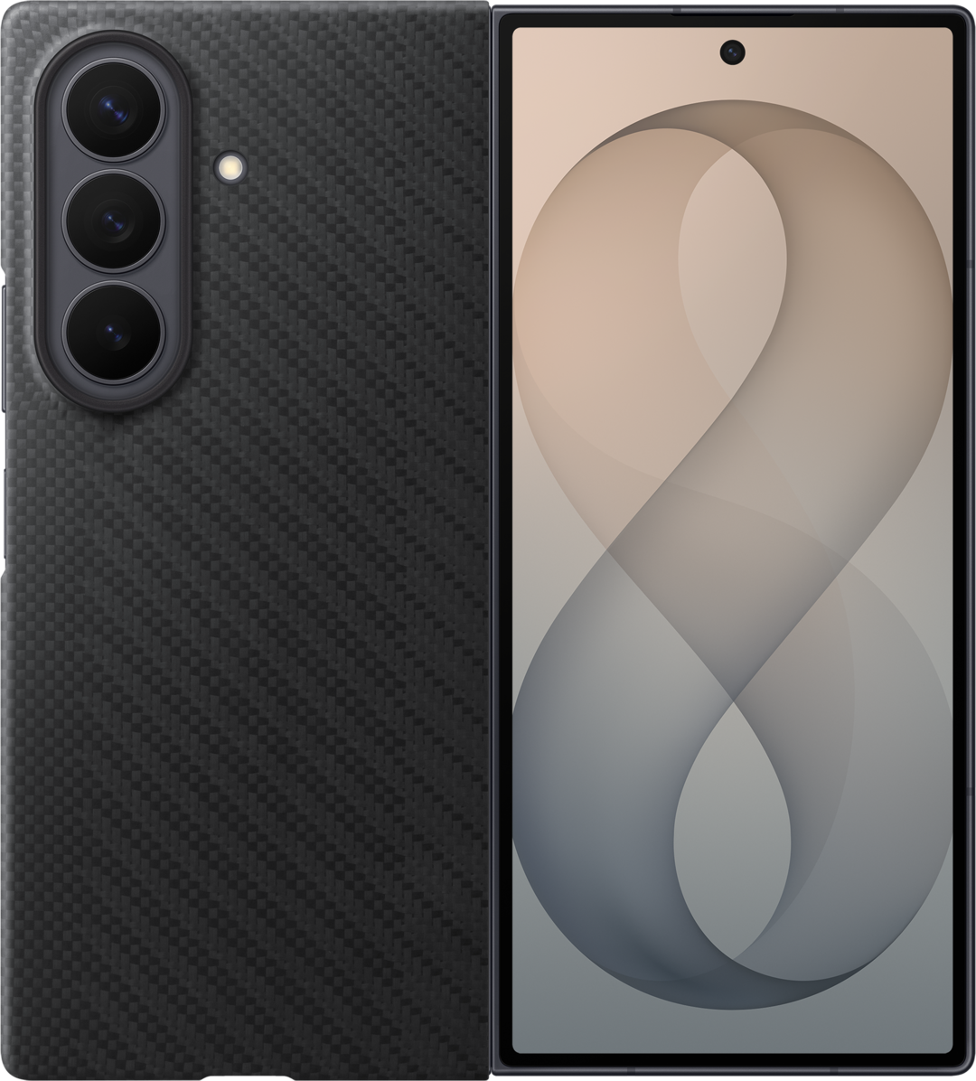 Ovitek za Samsung Galaxy Z Fold8 Ultra F976, Carbon Magnet Case, Črn EF-KF976SBEGWW