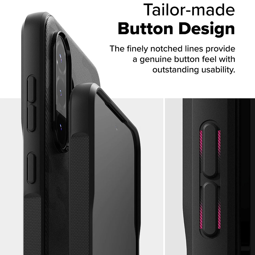 Ovitek za Samsung Galaxy A56 A566 / A36 A366, Ringke, Onyx Camo, črn