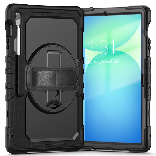 Ovitek za Samsung Galaxy Tab S10 FE+, Tech-Protect, Solid, Črn
