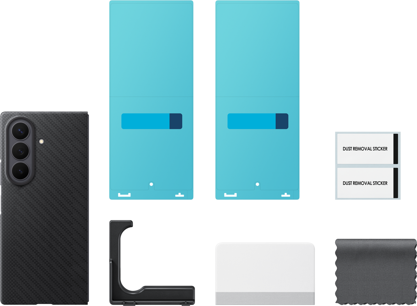 Ovitek za Samsung Galaxy Z Fold8 Ultra F976, Carbon Magnet Case, Črn EF-KF976SBEGWW