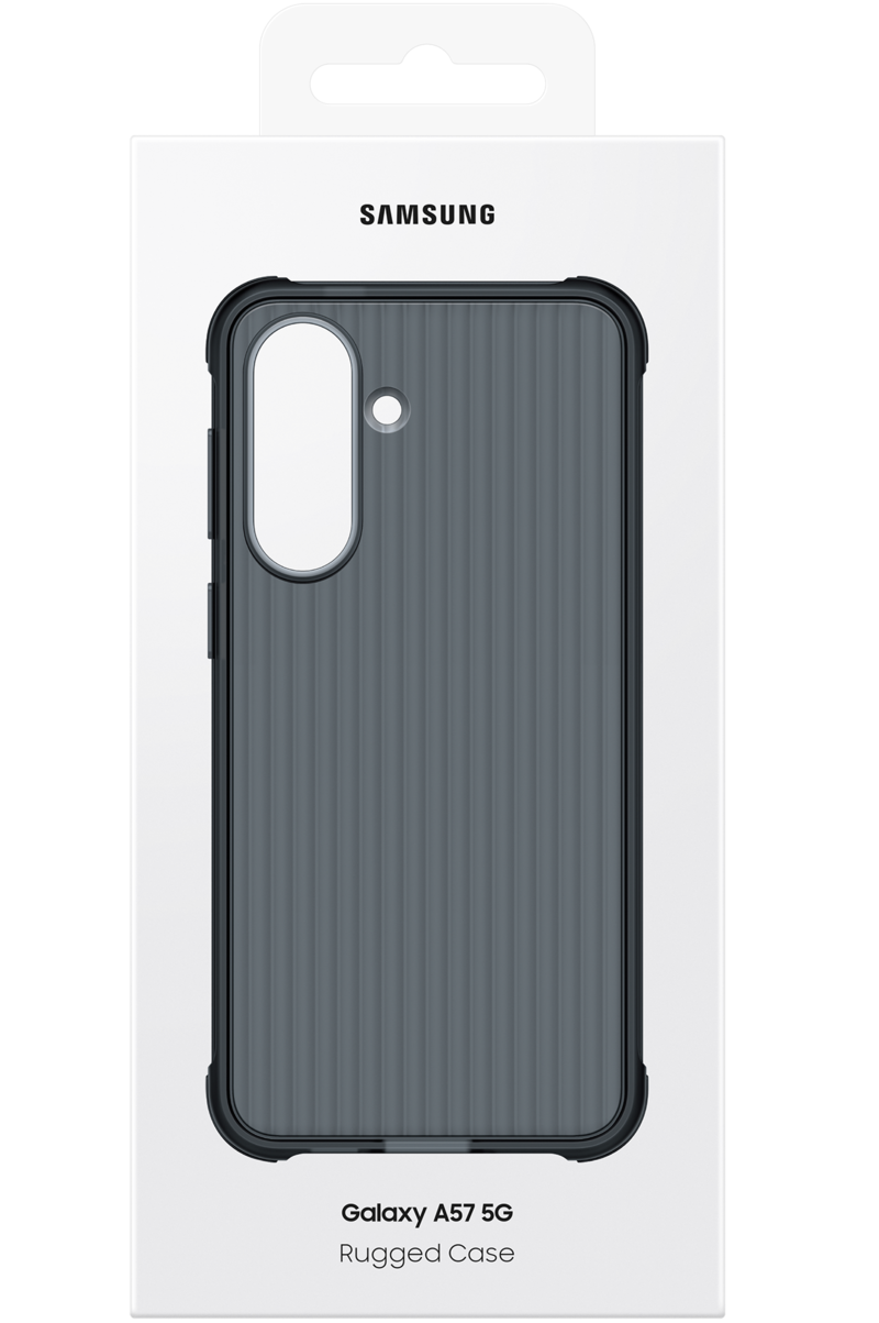 Ovitek za Samsung Galaxy A57 5G, Rugged Case, črn EF-RA576CBEGWW