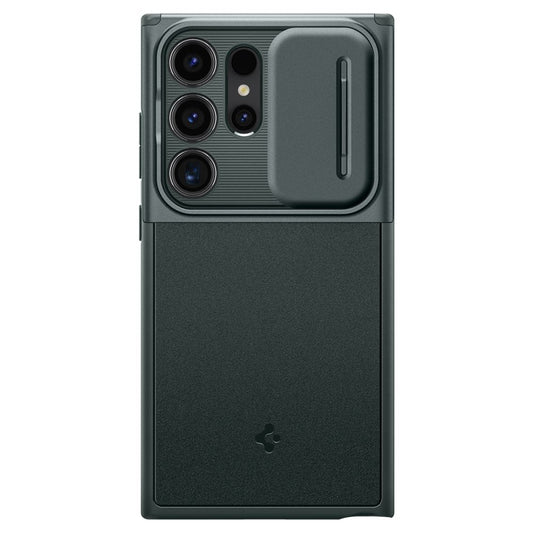 Ohišje za Samsung Galaxy S24 Ultra S928, Spigen, OPTIK ARMOR, zeleno ACS07314