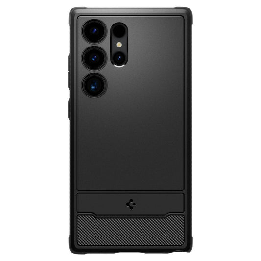 Ovitek za Samsung Galaxy S24 Ultra S928, Spigen, Rugged Armor, Črn ACS07286