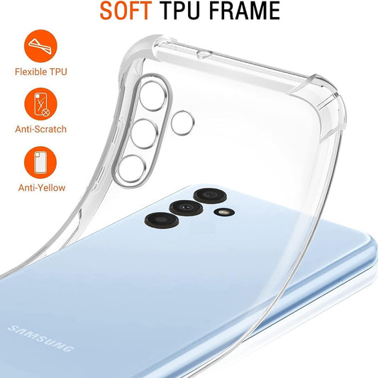 Ovitek za Samsung Galaxy A04s A047 / A13 5G A136, Techsuit, odporen na udarce, prozoren