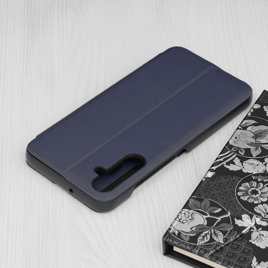 Ovitek za Samsung Galaxy A05s A057, Techsuit, eFold, Temno modra