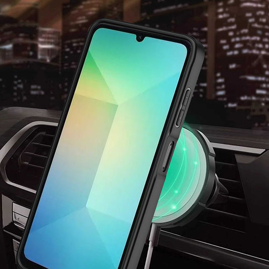 Ovitek za Samsung Galaxy A06 A065, Techsuit, RuggedCam, Črn