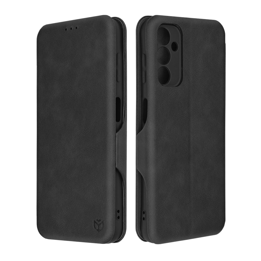 Ovitek za Samsung Galaxy A14 A145 / A14 5G A146, Techsuit, Safe Wallet Plus, Črn