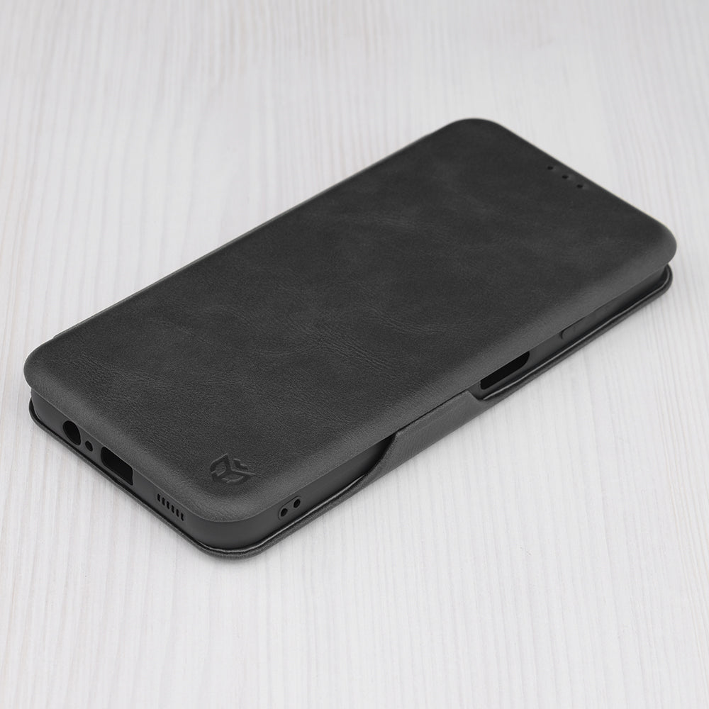 Ovitek za Samsung Galaxy A14 A145 / A14 5G A146, Techsuit, Safe Wallet Plus, Črn