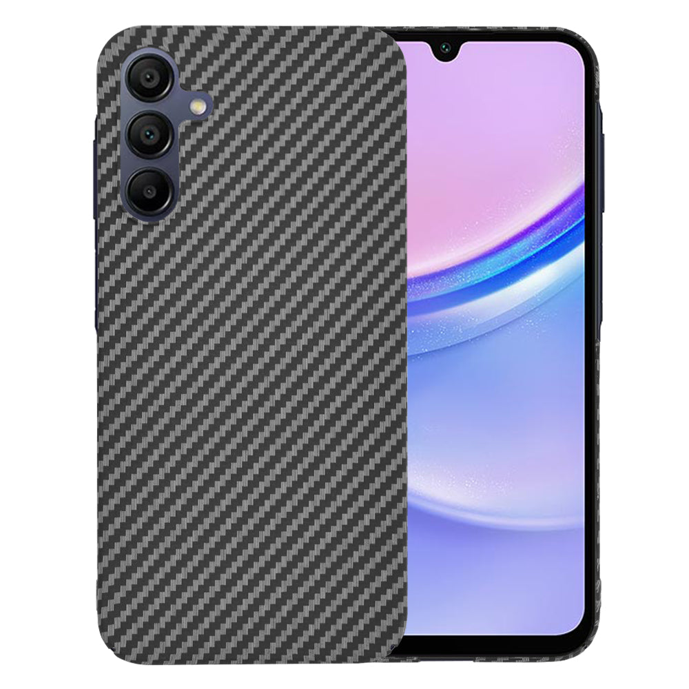 Ovitek za Samsung Galaxy A15 5G A156 / A15 A155, Techsuit, Carbonite FiberShell, Črn