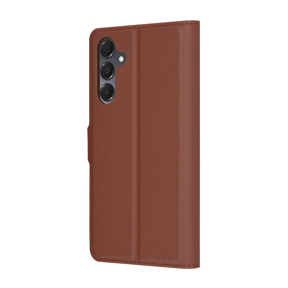 Ovitek za Samsung Galaxy A16 5G A166 / A16 4G A165, Techsuit, usnjen folio, rjav