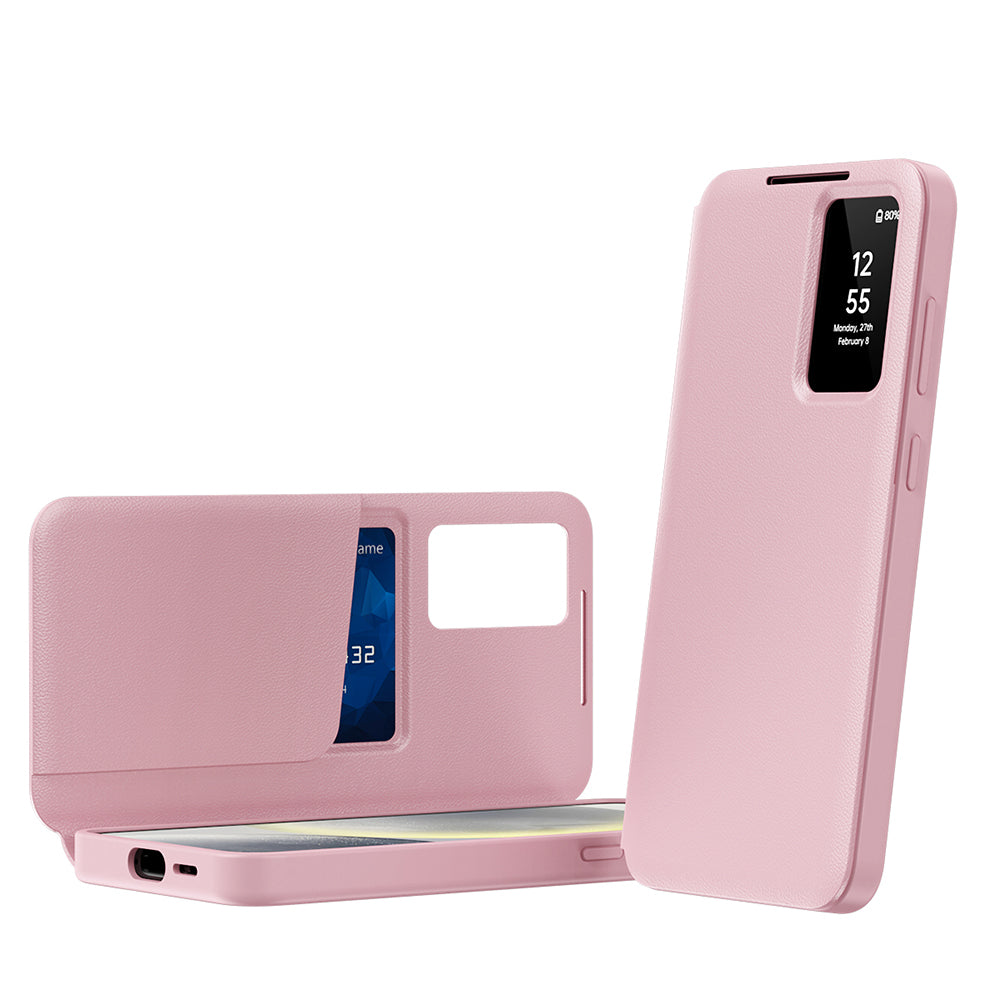 Ovitek za Samsung Galaxy A16 5G A166 / A16 4G A165, Techsuit, SmartView, Roza