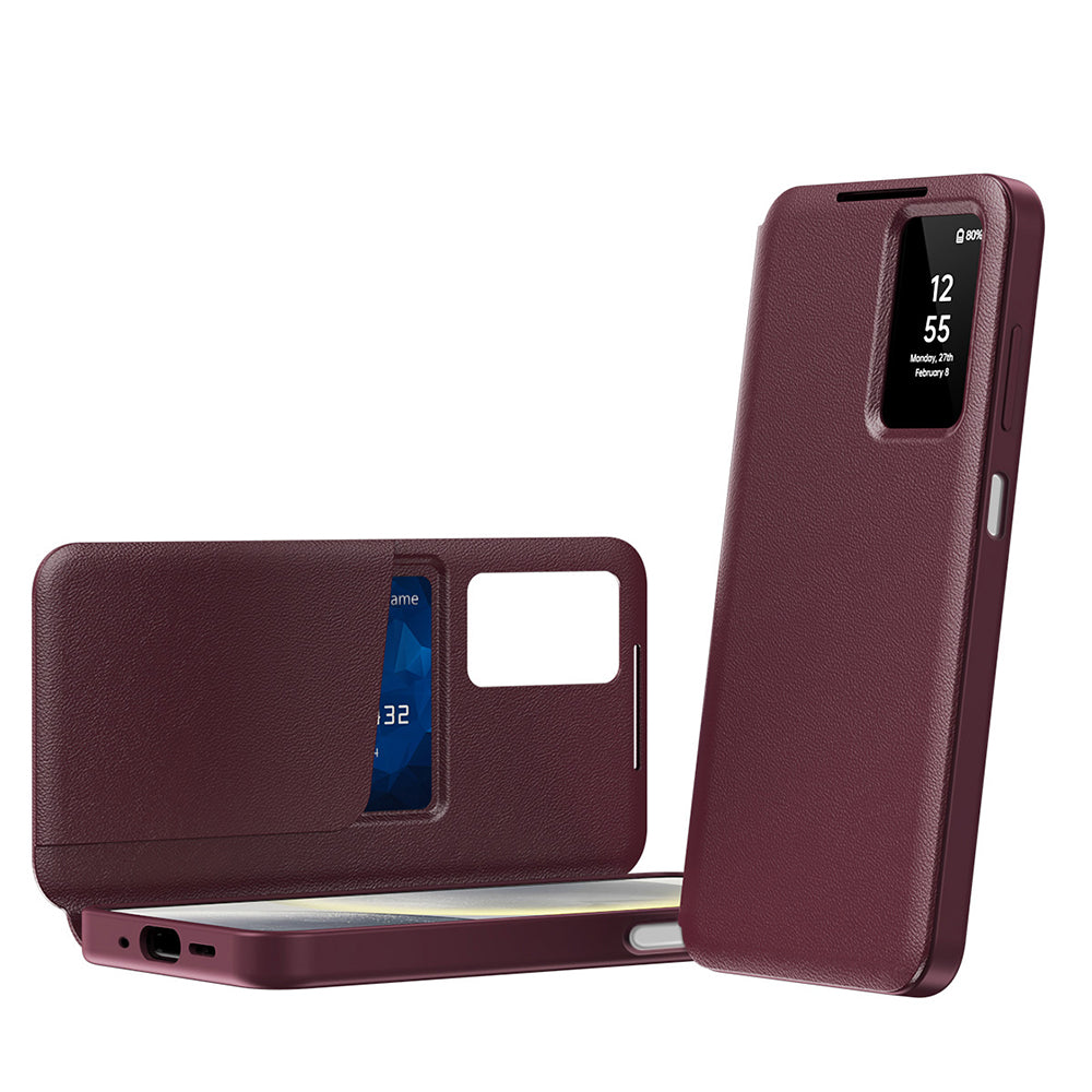 Ovitek za Samsung Galaxy A17 4G / A17 5G / A26 A266, Techsuit, SmartView, Rdeča
