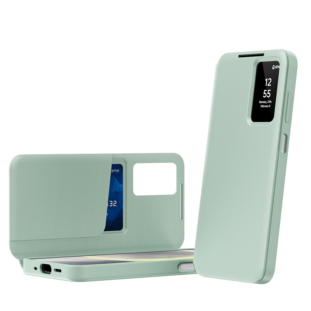 Ovitek za Samsung Galaxy A17 4G / A17 5G / A26 A266, Techsuit, SmartView, Zelen