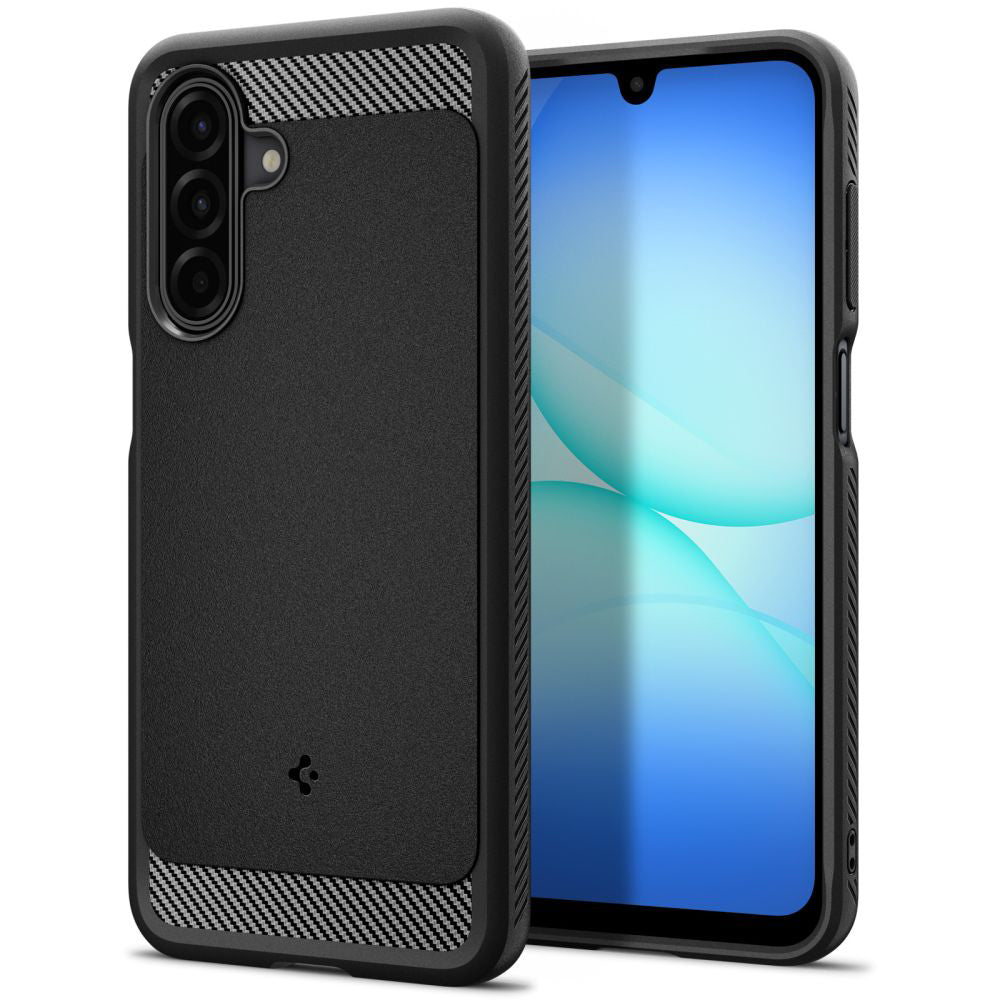 Ovitek za Samsung Galaxy A17 4G / A17 5G, Spigen, Rugged Armor, Črn ACS09844