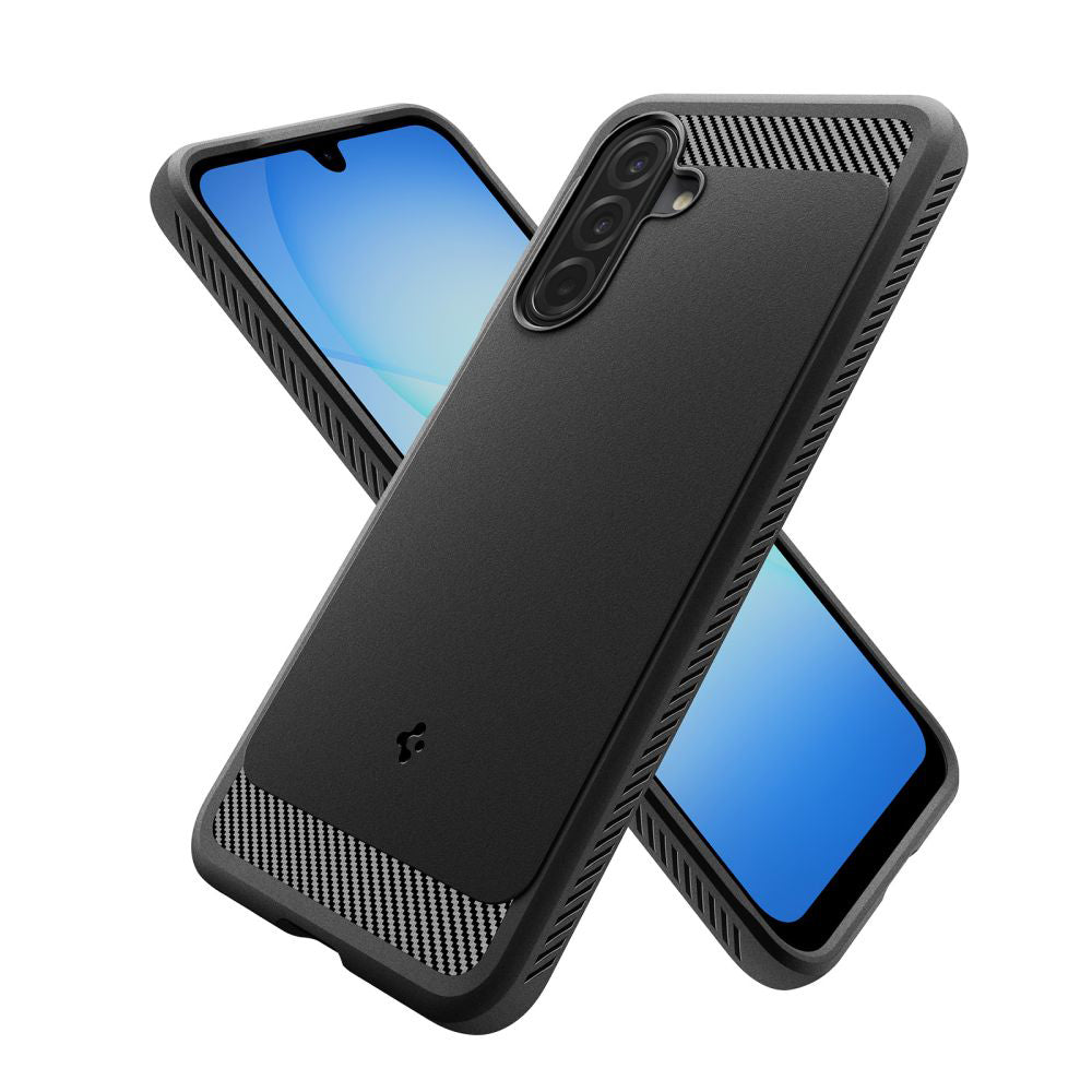 Ovitek za Samsung Galaxy A17 4G / A17 5G, Spigen, Rugged Armor, Črn ACS09844
