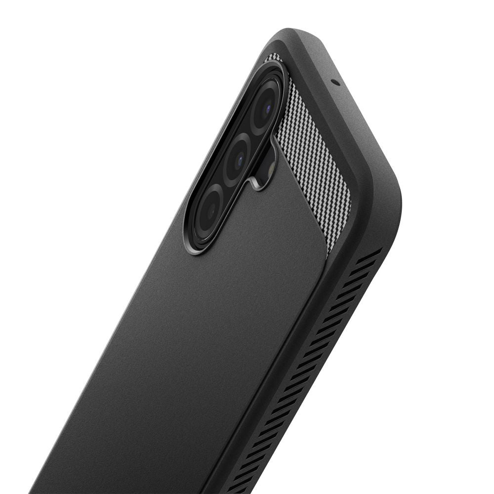 Ovitek za Samsung Galaxy A17 4G / A17 5G, Spigen, Rugged Armor, Črn ACS09844