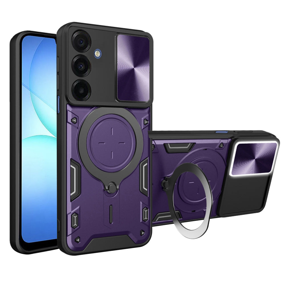 Ovitek za Samsung Galaxy A17 5G, Techsuit, CamGuard Pro, Vijoličen