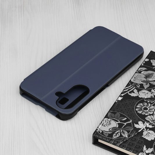 Ovitek za Samsung Galaxy A17 5G, Techsuit, eFold, Temno modra