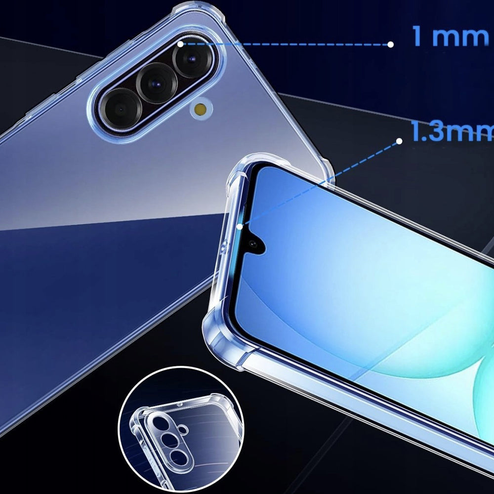 Ovitek za Samsung Galaxy A17 5G, Techsuit, Proti udarcem Prozoren