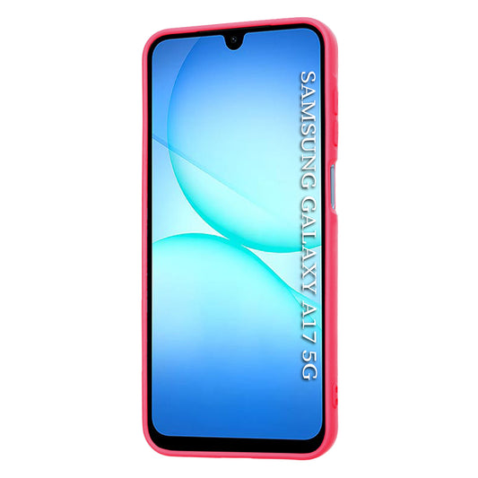 Ovitek za Samsung Galaxy A17 5G, Techsuit, SoftFlex, Temno roza