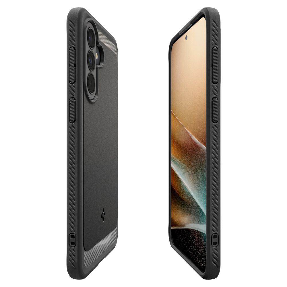 Ovitek za Samsung Galaxy A27 5G, Spigen, Rugged Armor, Črn ACS11312