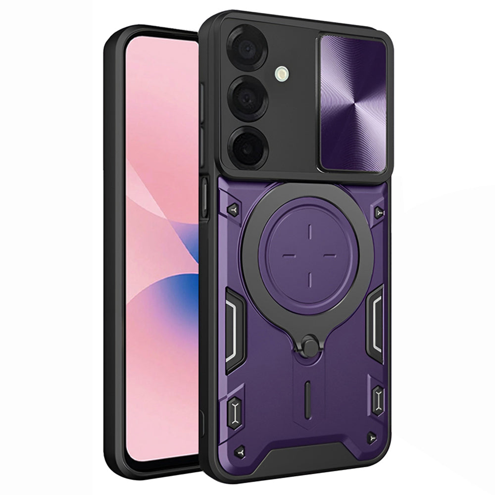 Ovitek za Samsung Galaxy A27 5G, Techsuit, CamGuard Pro, Vijoličen