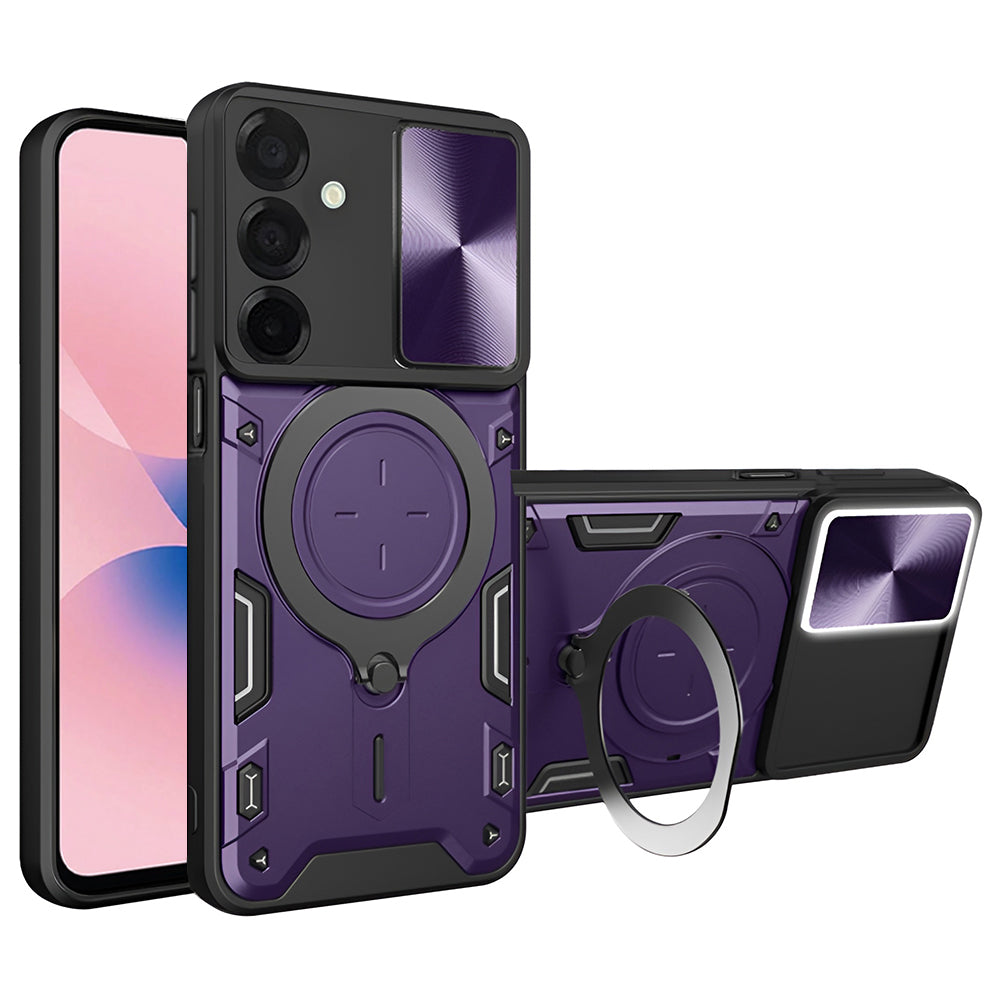 Ovitek za Samsung Galaxy A27 5G, Techsuit, CamGuard Pro, Vijoličen