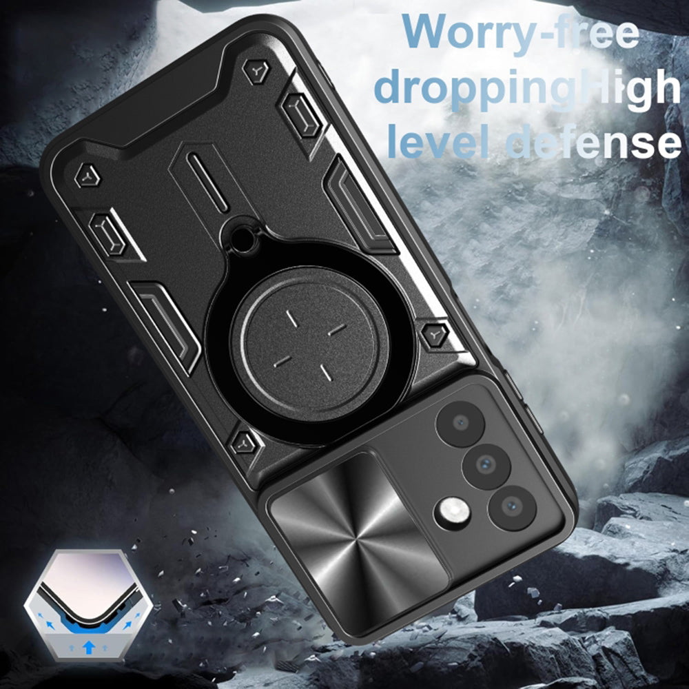 Ovitek za Samsung Galaxy A27 5G, Techsuit, CamGuard Pro, Vijoličen