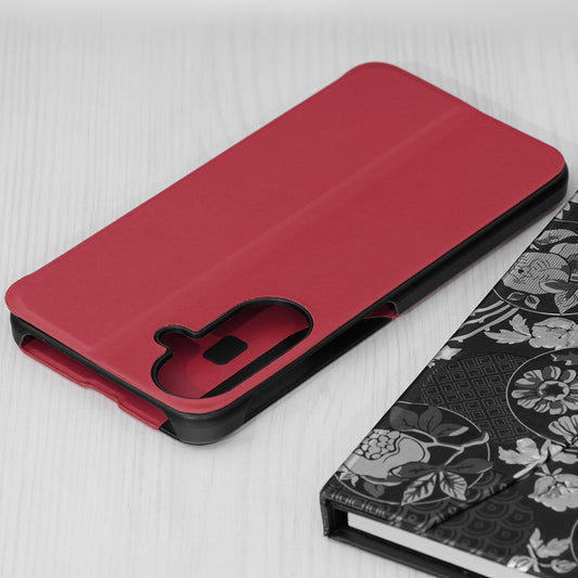 Ovitek za Samsung Galaxy A27 5G, Techsuit, eFold Nov Model, Rdeč