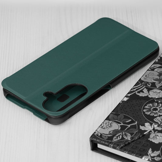 Ovitek za Samsung Galaxy A27 5G, Techsuit, eFold Novi model, Temno zelen