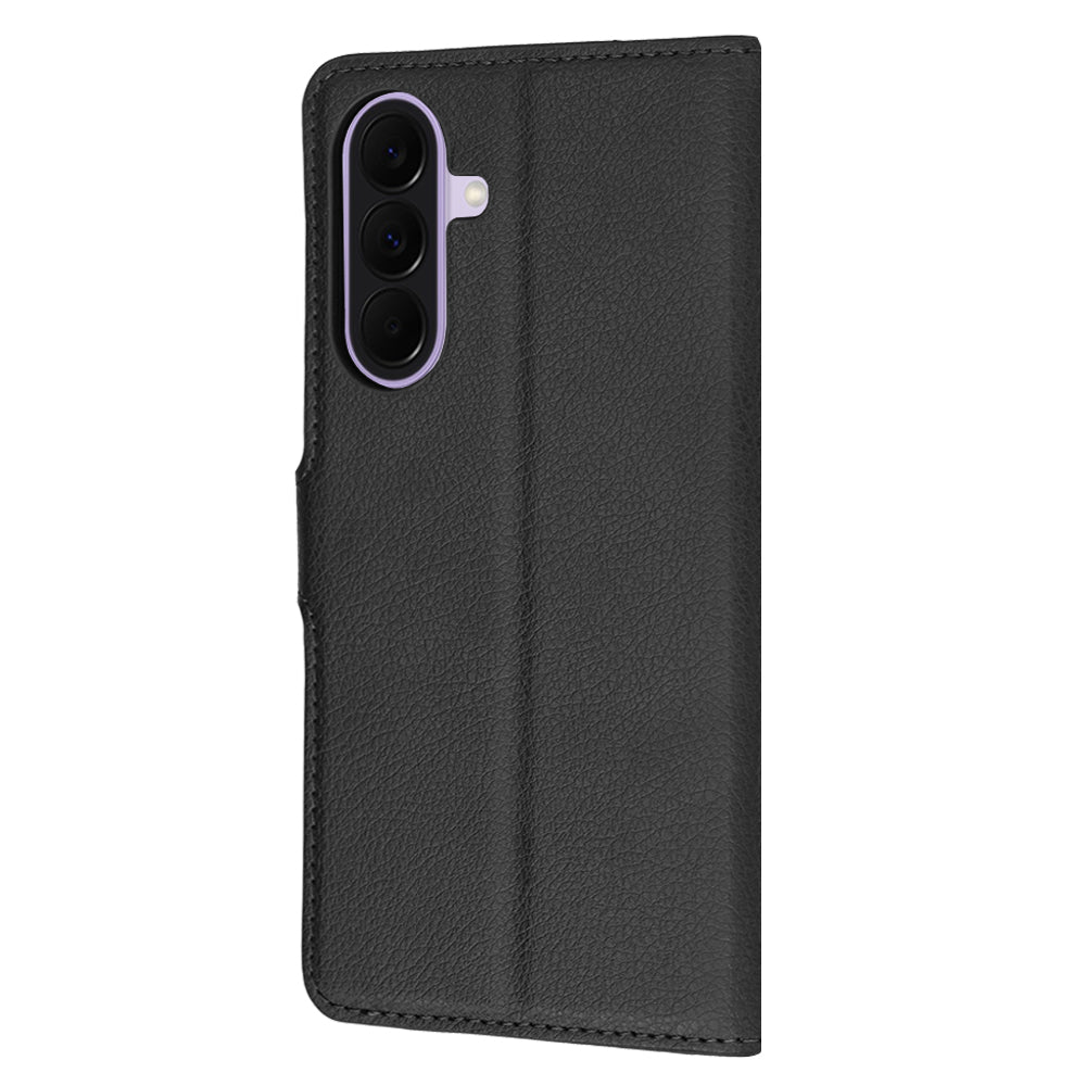 Ovitek za Samsung Galaxy A27 5G, Techsuit, usnjen folio, črn
