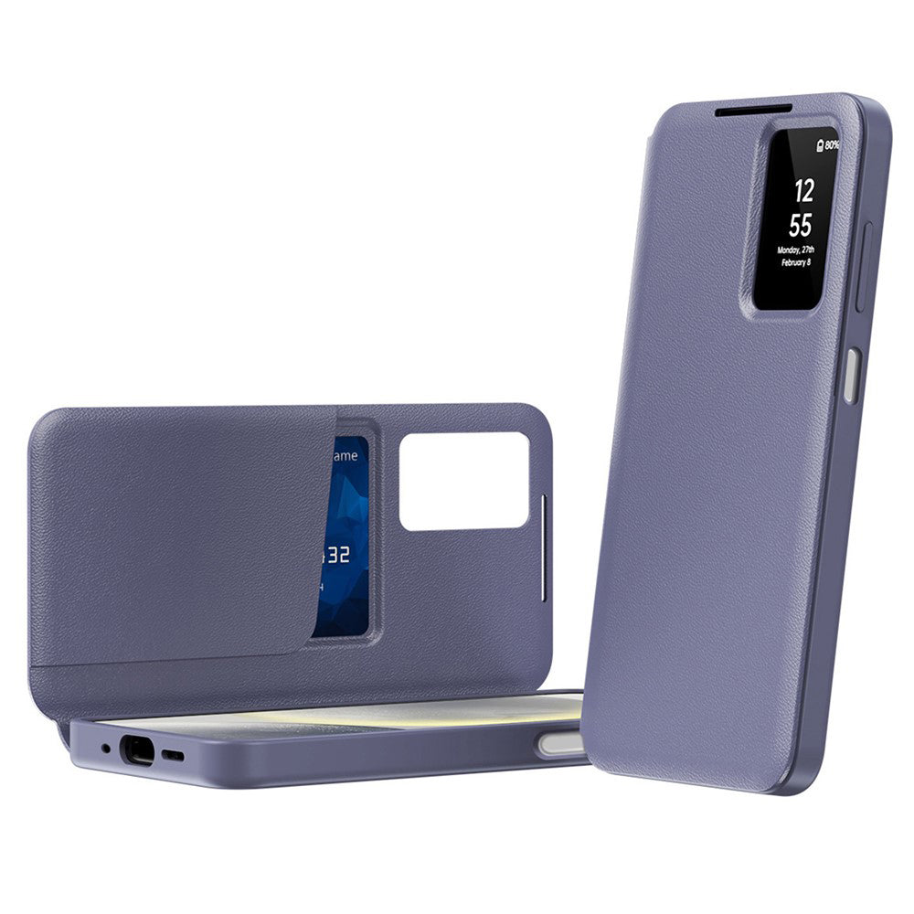 Ovitek za Samsung Galaxy A27 5G, Techsuit, SmartView, Vijoličen