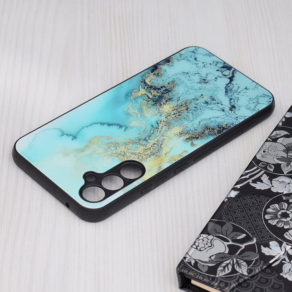 Ovitek za Samsung Galaxy A34 A346, Techsuit, Glaze, Bleu
